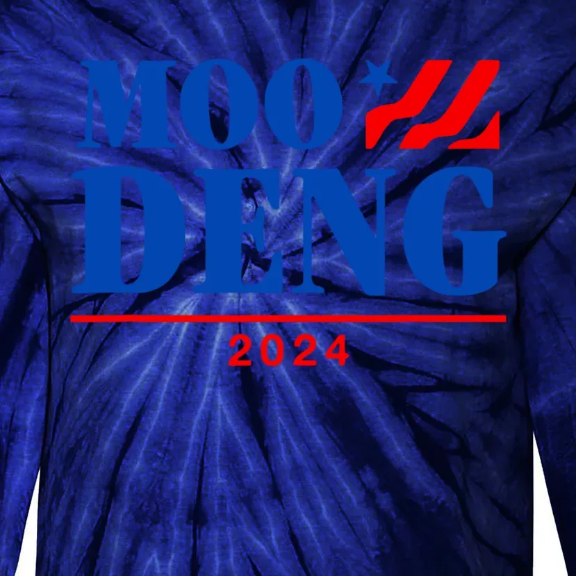 Moo Deng 2024 Tie-Dye Long Sleeve Shirt