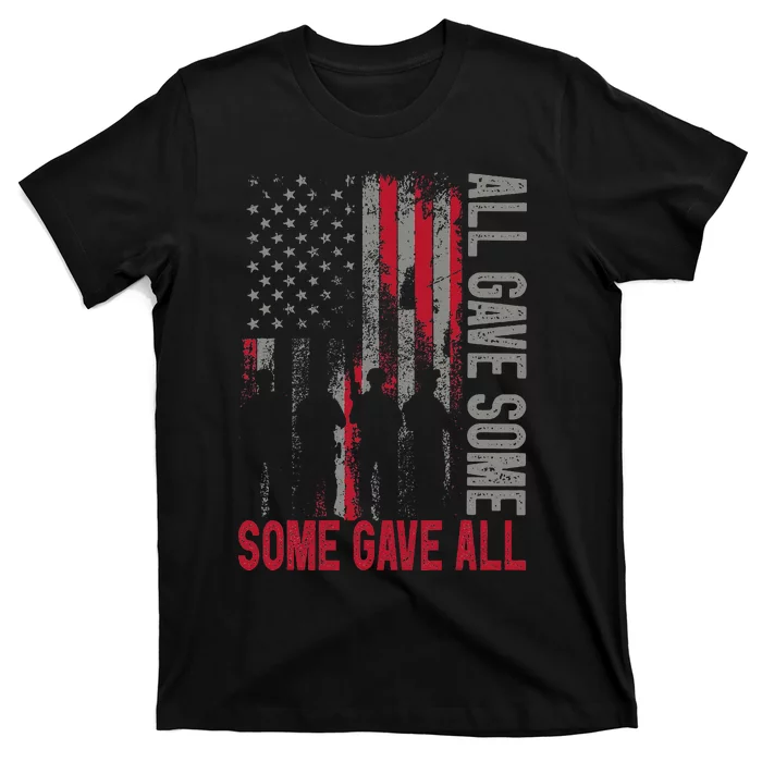 Memorial Day 2024 All Gave Some Some Gave All Veteran T-Shirt