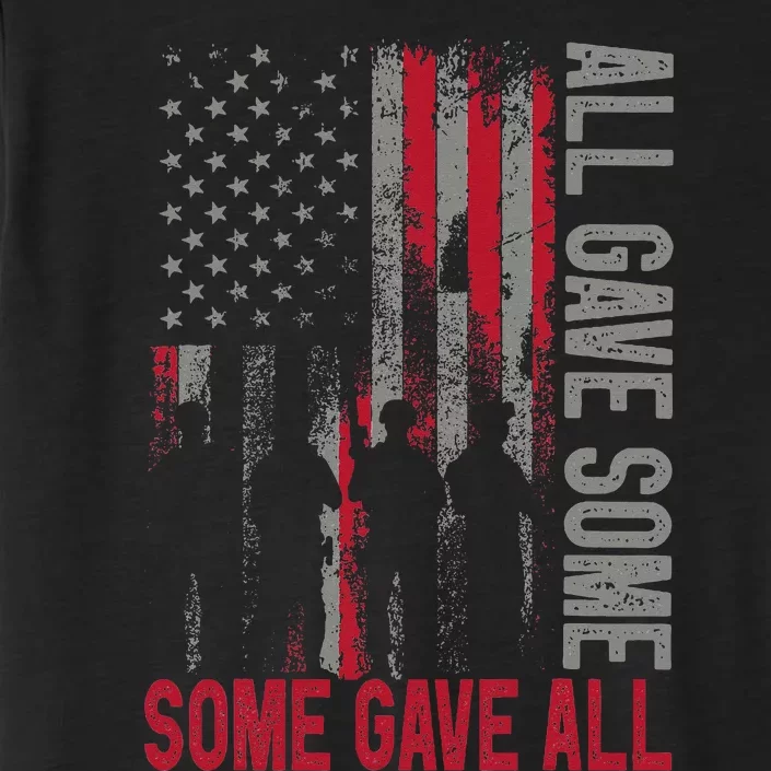 Memorial Day 2024 All Gave Some Some Gave All Veteran ChromaSoft Performance T-Shirt