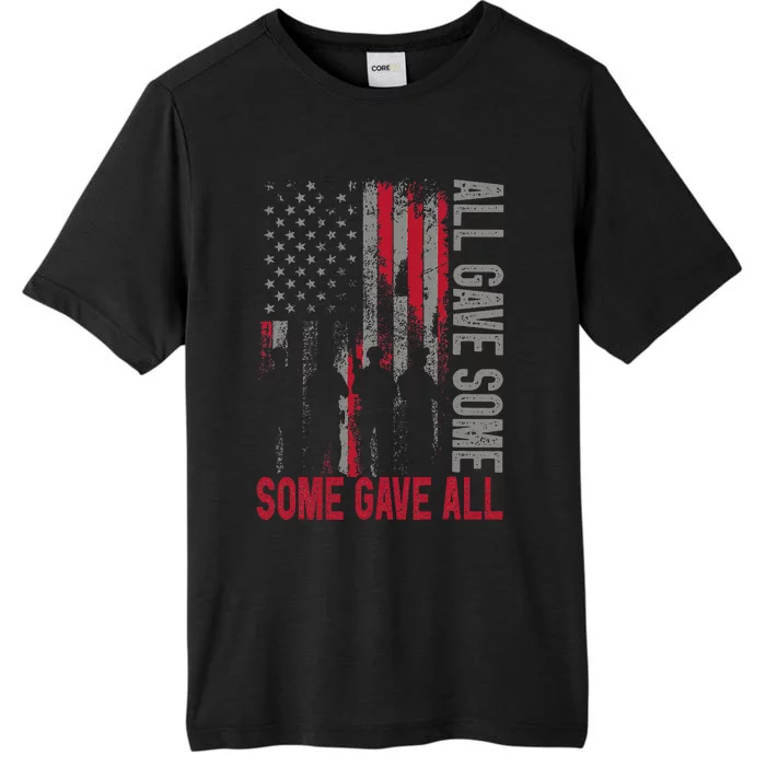 Memorial Day 2024 All Gave Some Some Gave All Veteran ChromaSoft Performance T-Shirt