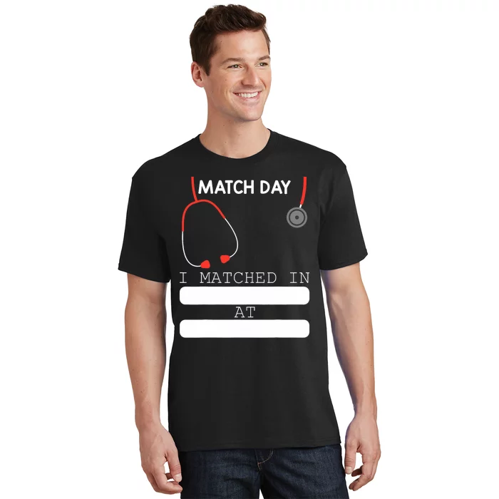 Match Day 2024 Future Doctor Physician Residency Fill In T-Shirt