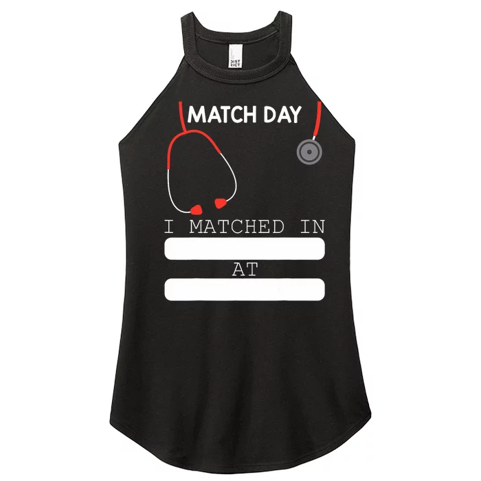 Match Day 2024 Future Doctor Physician Residency Fill In Women’s Perfect Tri Rocker Tank