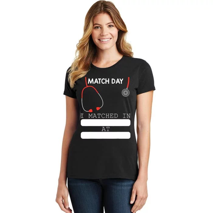 Match Day 2024 Future Doctor Physician Residency Fill In Women's T-Shirt