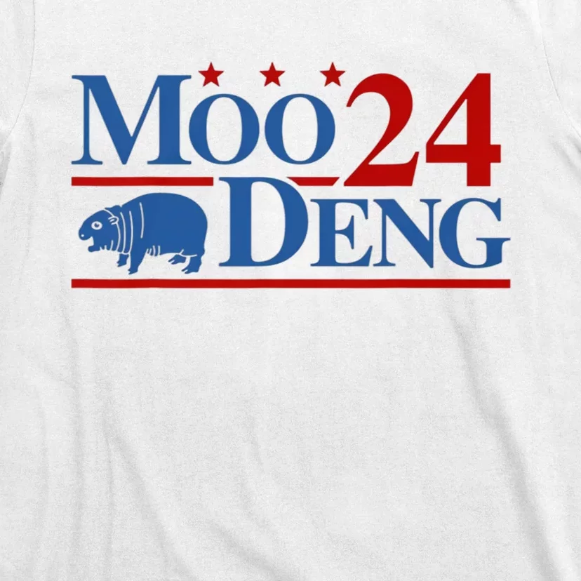 Moo Deng 2024 Moo Deng Moo Deng Cute Baby Hippo T-Shirt