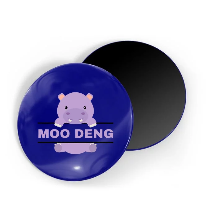 Moo Deng 2024 Moo Deng Moo Deng Cute Baby Hippo Magnet