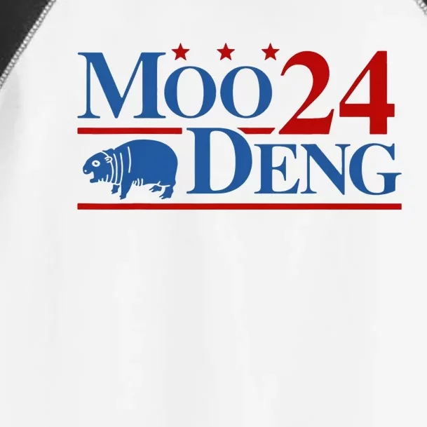 Moo Deng 2024 Moo Deng Moo Deng Cute Baby Hippo Toddler Fine Jersey T-Shirt