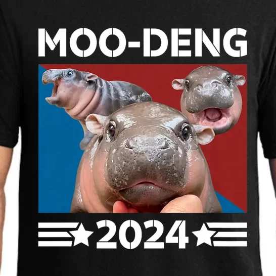 Moo Deng 2024 For President Pajama Set