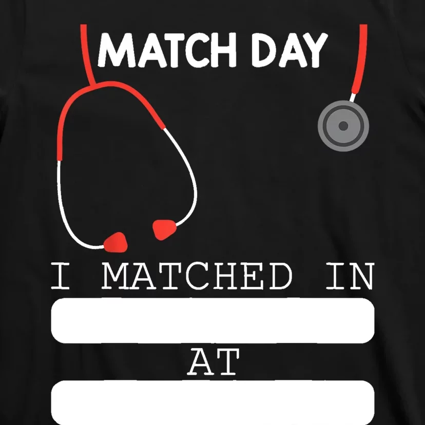 Match Day 2024 Future Doctor Physician Residency Fill In T-Shirt