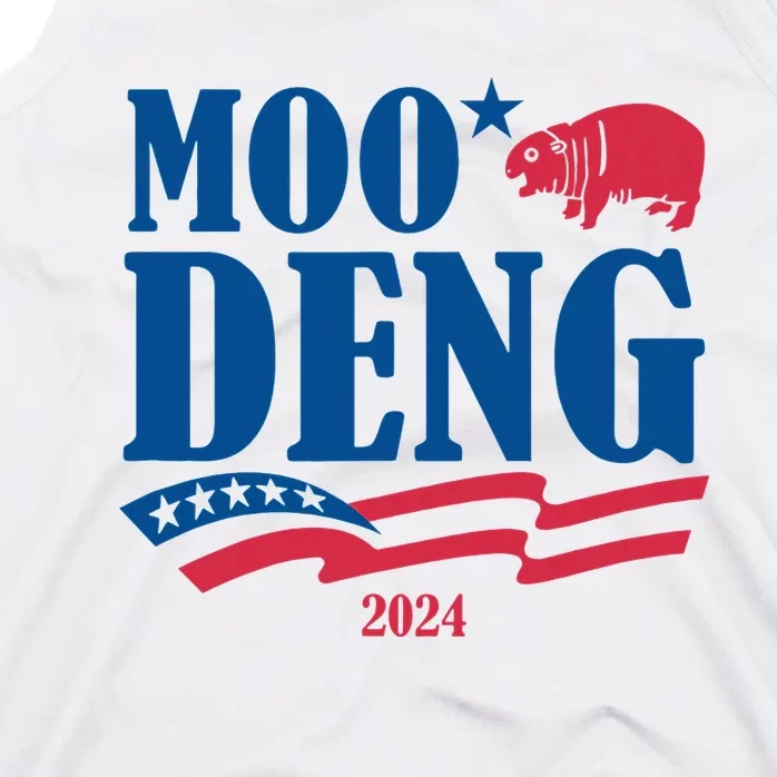 Moo Deng 2024 Cute Baby Hippo Tank Top