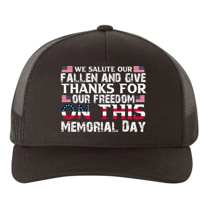 Memorial Day 2 Yupoong Adult 5-Panel Trucker Hat