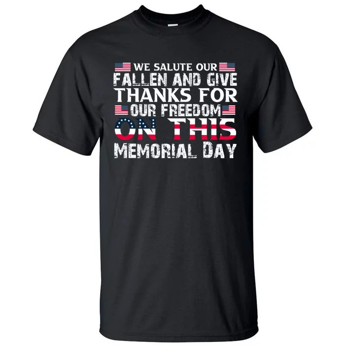 Memorial Day 2 Tall T-Shirt