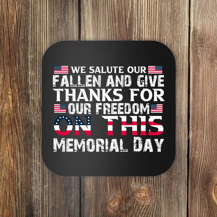 Memorial Day 2 Coaster