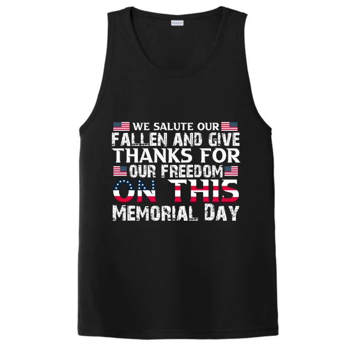 Memorial Day 2 Performance Tank