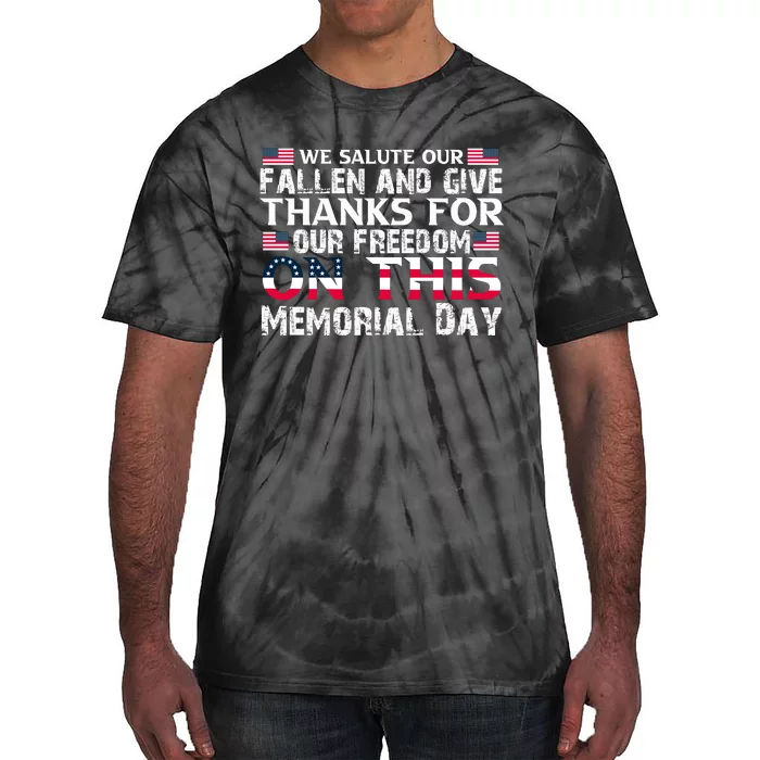 Memorial Day 2 Tie-Dye T-Shirt