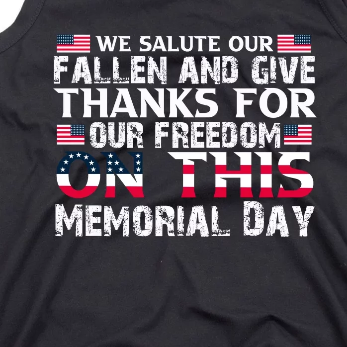 Memorial Day 2 Tank Top