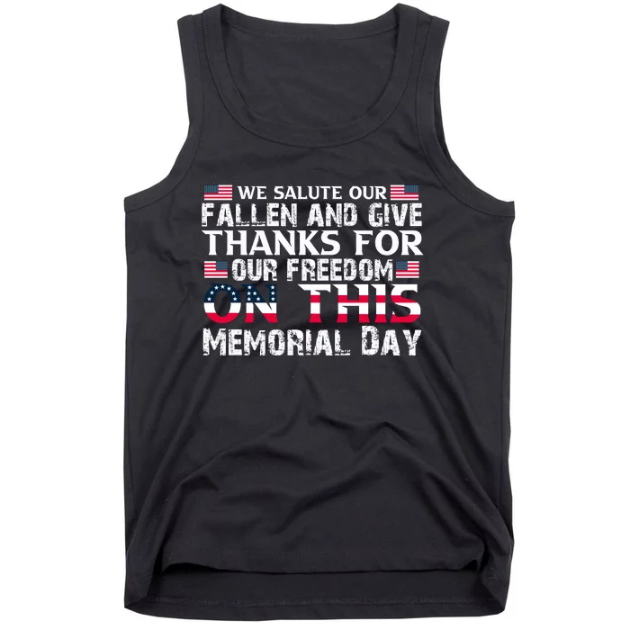 Memorial Day 2 Tank Top