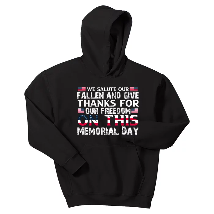 Memorial Day 2 Kids Hoodie