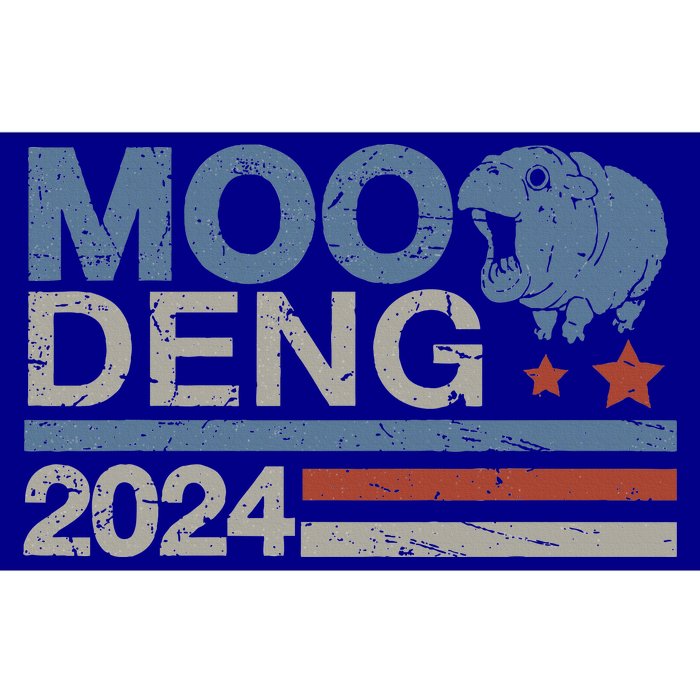 Moo Deng 24 Bouncy Pig Hippo Hippopotamus Bumper Sticker