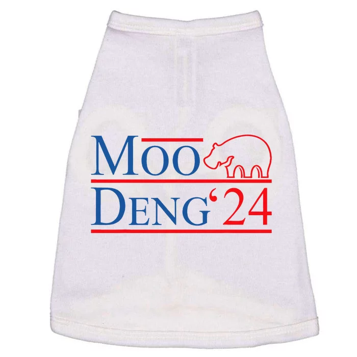 Moo Deng 2024 Moo Deng Moo Deng Cute Baby Hippo Doggie Tank