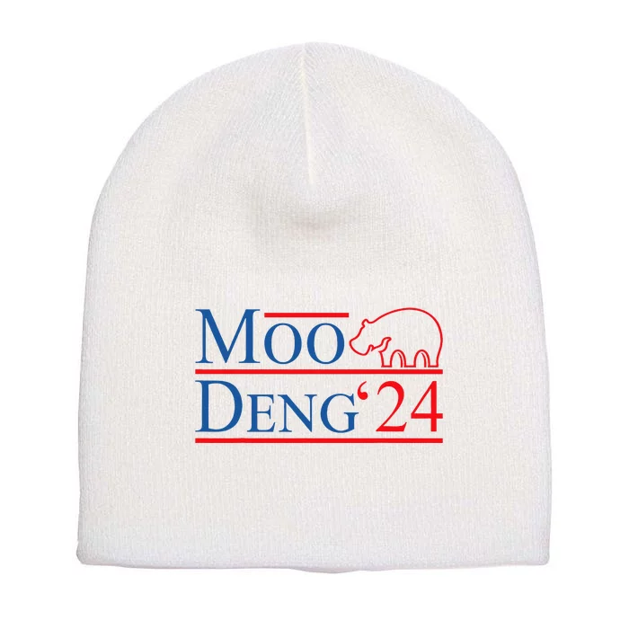 Moo Deng 2024 Moo Deng Moo Deng Cute Baby Hippo Short Acrylic Beanie