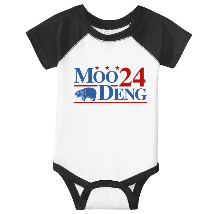 Moo Deng ’24 Infant Baby Jersey Bodysuit