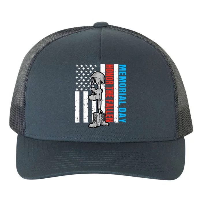 Memorial Day 2024 Remember The Fallen Yupoong Adult 5-Panel Trucker Hat