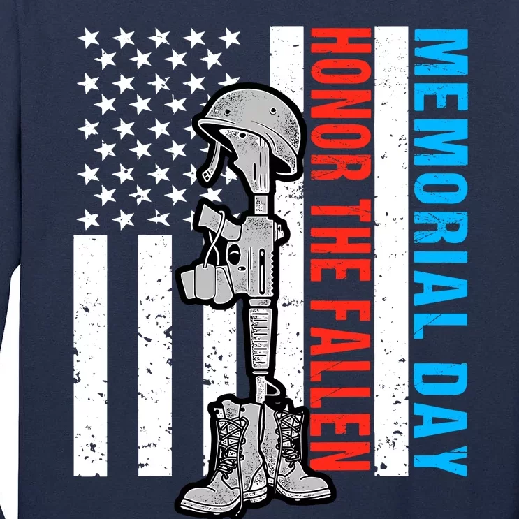 Memorial Day 2024 Remember The Fallen Tall Long Sleeve T-Shirt