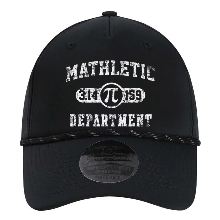 Mathletic Department 3.14159 Pi Day Math Teacher Vintage Performance The Dyno Cap