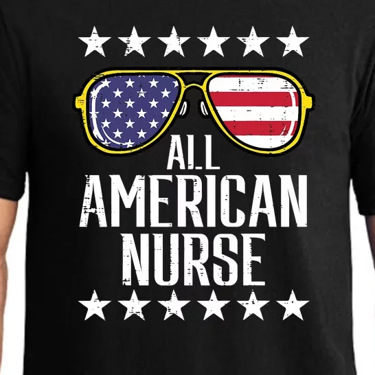 Memorial Day 4th Of July RN Nurse Pajama Set