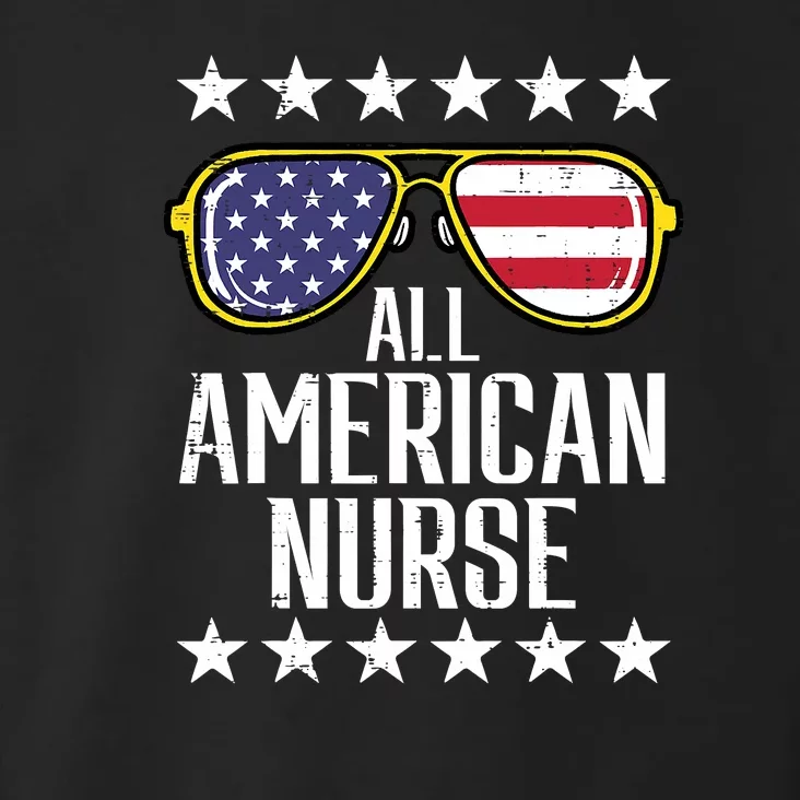 Memorial Day 4th Of July RN Nurse Toddler Hoodie