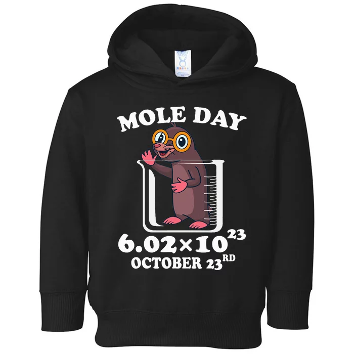 Mole Day AvogadroS Number October 23rd Science Lovers Toddler Hoodie