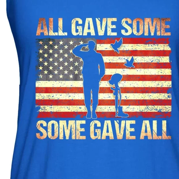 Memorial Day All Gave Some Some Gave All Gift Ladies Essential Flowy Tank