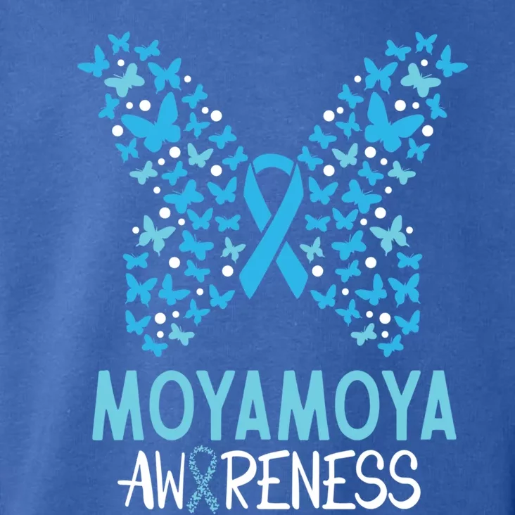 Moyamoya Disease Awareness Butterfly Cute Gift And Gift Toddler Hoodie