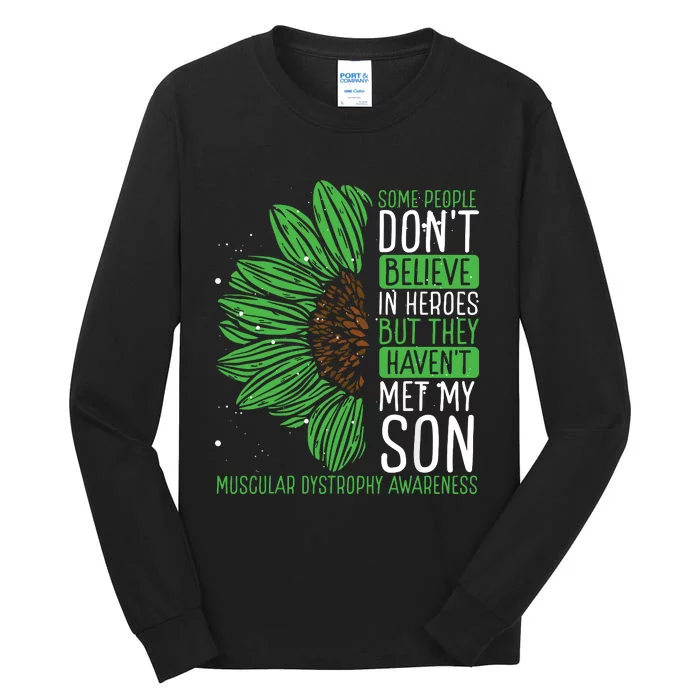 Muscular Dystrophy Awareness Ribbon Son Survivor Warrior Tall Long Sleeve T-Shirt