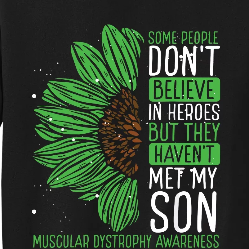 Muscular Dystrophy Awareness Ribbon Son Survivor Warrior Tall Sweatshirt