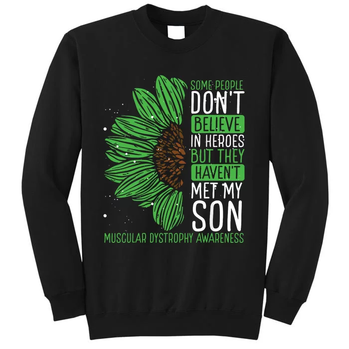 Muscular Dystrophy Awareness Ribbon Son Survivor Warrior Tall Sweatshirt