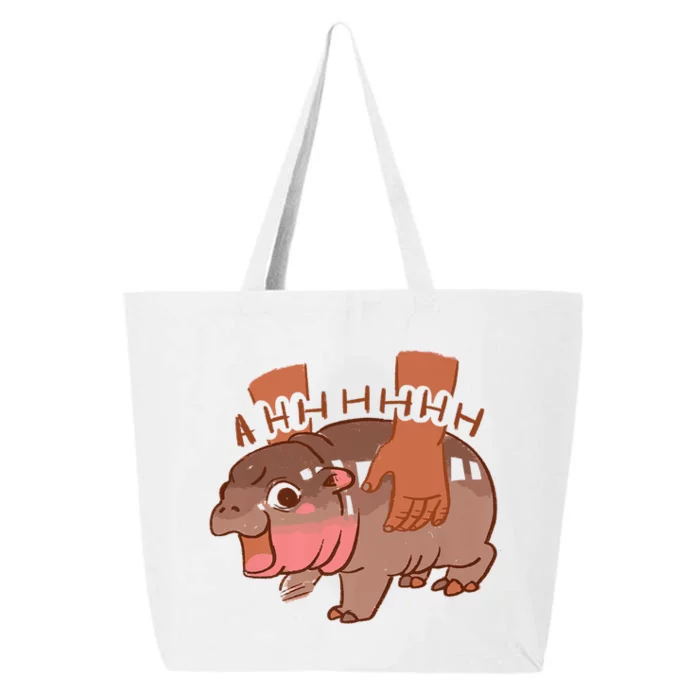 Moo Deng A Hh Hhhh Hippo Funny 25L Jumbo Tote