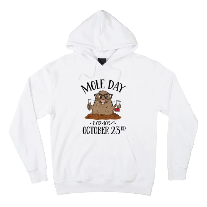 Mole Day AvogadroS Number October 23rd Hoodie