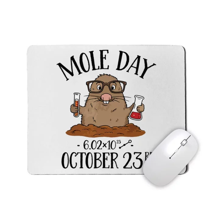 Mole Day AvogadroS Number October 23rd Mousepad