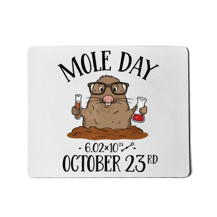 Mole Day AvogadroS Number October 23rd Mousepad