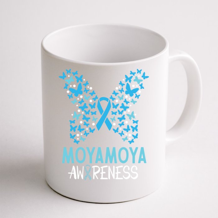 Moyamoya Disease Awareness Butterfly Gift And Meaningful Gift Front & Back Coffee Mug