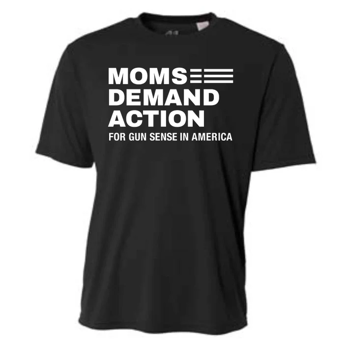 Momse Demand Action For Gun Sense In American Cooling Performance Crew T-Shirt