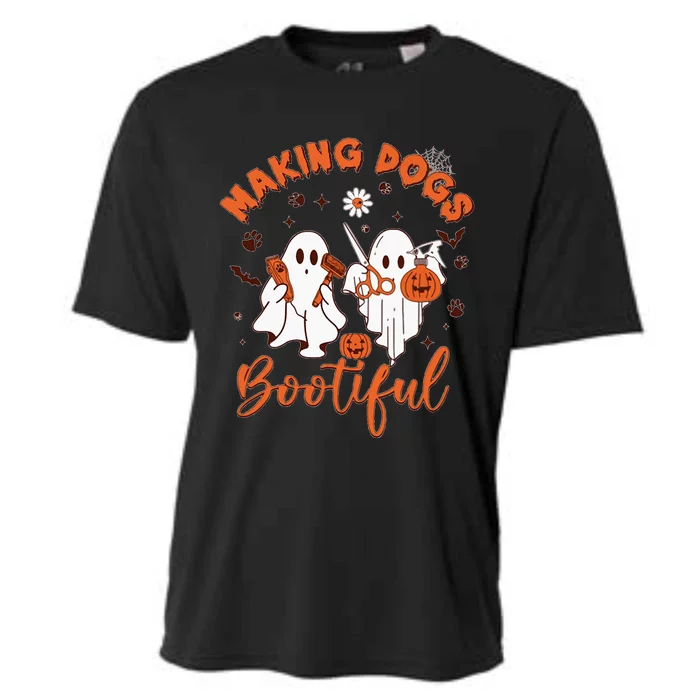 Making Dogs Bootiful Halloween Cooling Performance Crew T-Shirt