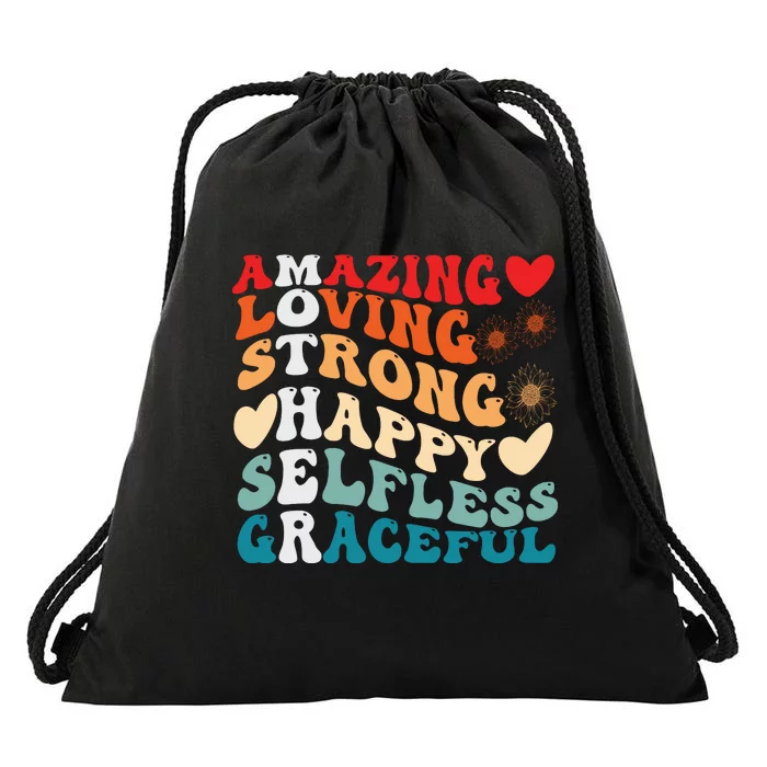 Mother Definition Best Mom Mothers Day Drawstring Bag