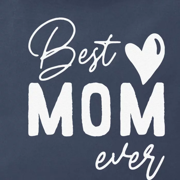 Mothers Day Best Mom Ever Gifts From Daughter Women Mom Zip Tote Bag