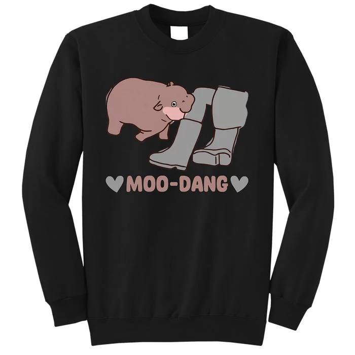 Moo Deng Bouncy Pig In Thai Picture Tall Sweatshirt