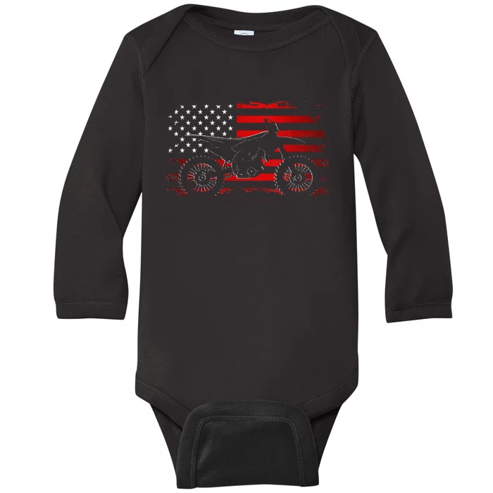 Motocross Dirt Bike Apparel Dirt Bike Motocross Baby Long Sleeve Bodysuit