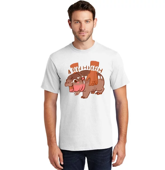 Moo Deng Bouncy Pig In Thai Tall T-Shirt