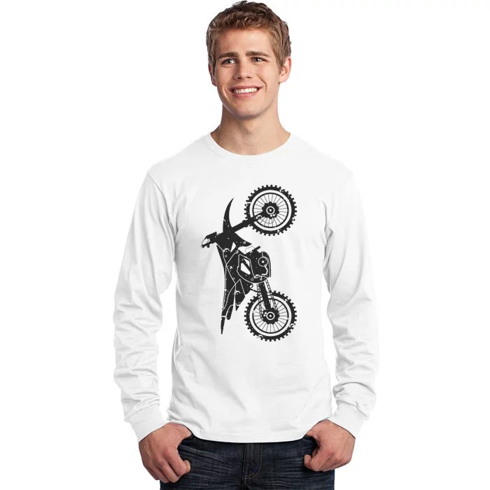 Motocross Dirt Bike Apparel Dirt Bike Motocross Tall Long Sleeve T-Shirt