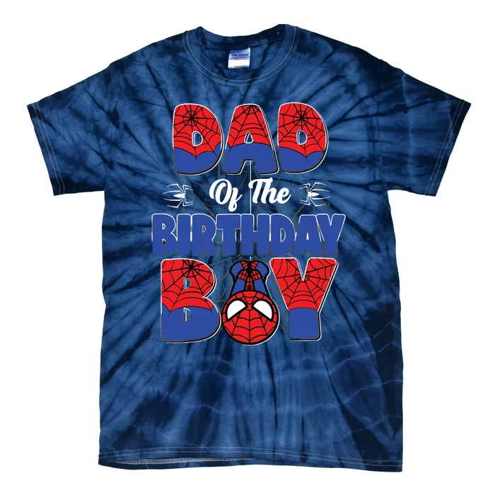 Matching Dad Birthday Boy Tie-Dye T-Shirt